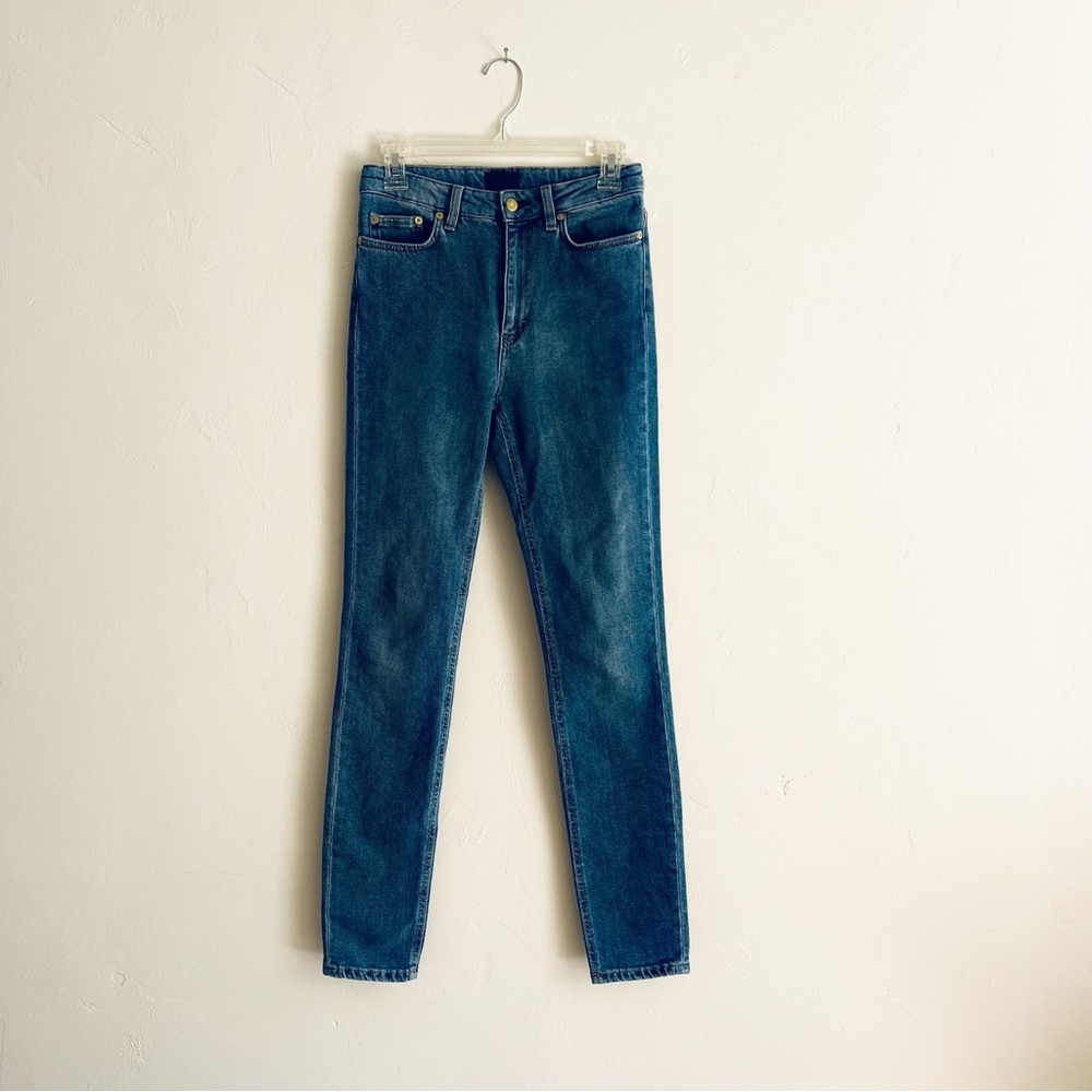 Filippa-K Blue Jeans High Waist Skinny Leg Denim Pants FK Jeans Slim Classic 27